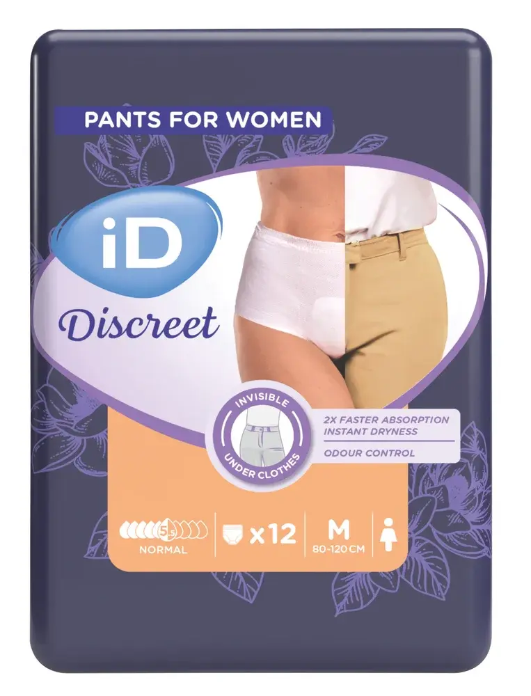 Protections fuites urinaires femme Discreet Pants