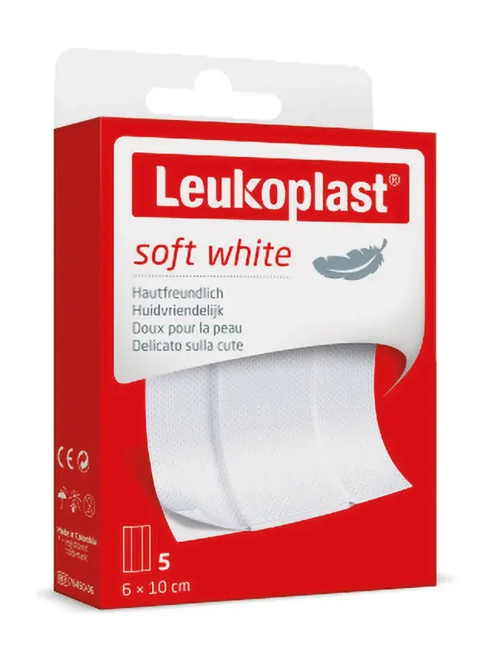 Pansement adhésif Leukoplast Soft White