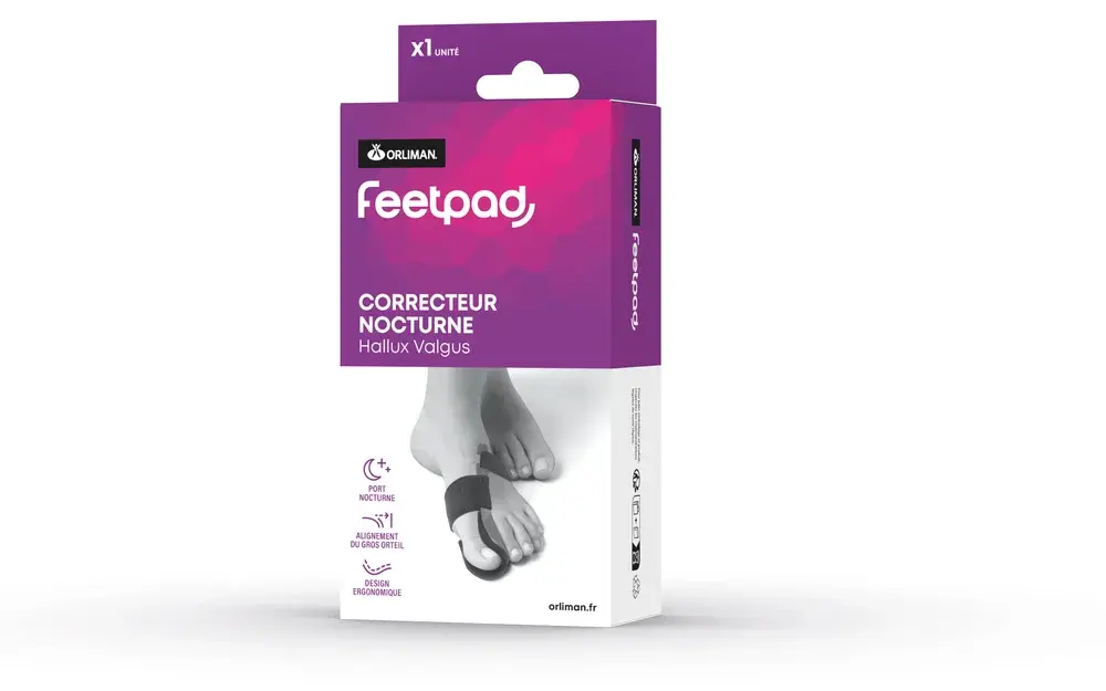 Correcteur nocturne hallux valgus