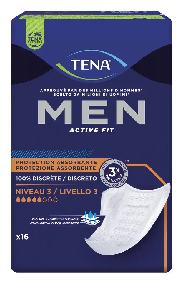 Protection urinaire homme Active Fit