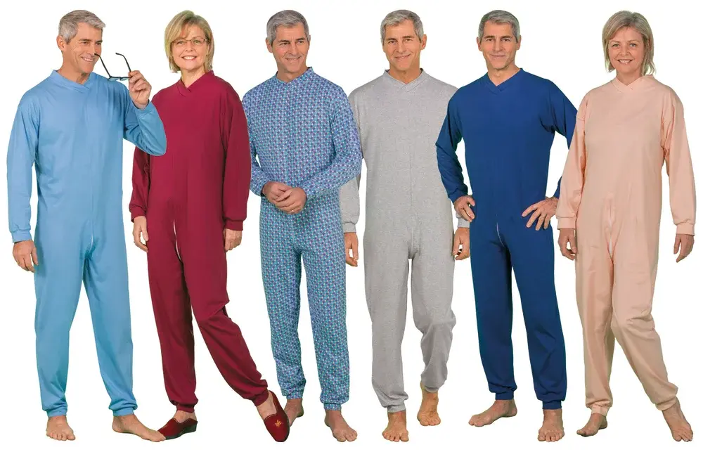 Grenouillère adulte mixte Colombes manches et jambes longues