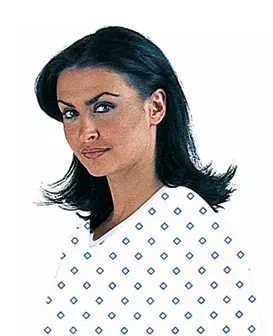 Chemise d'hospitalisation patient