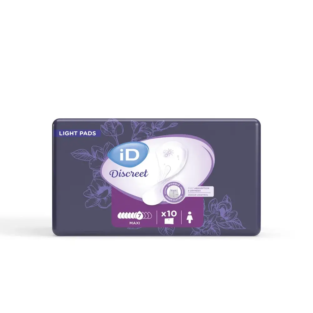Protections fuites urinaires femme Discreet Light pads