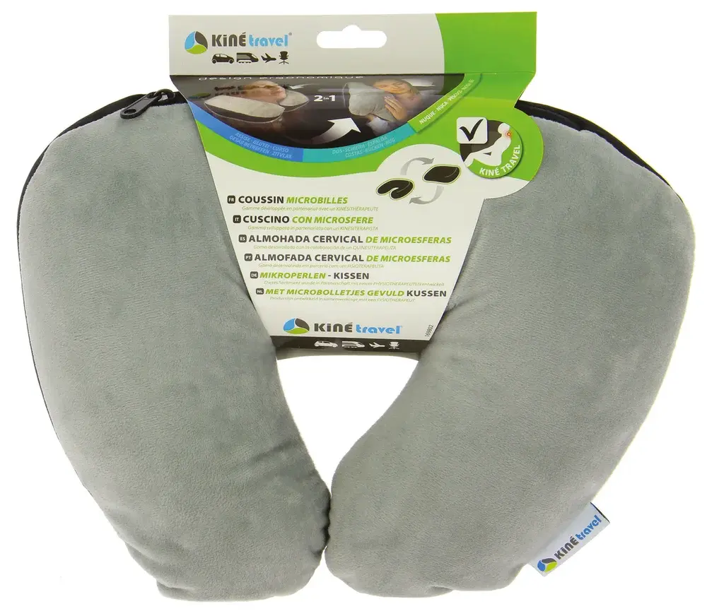 Coussin 2 en 1 nuque et dos