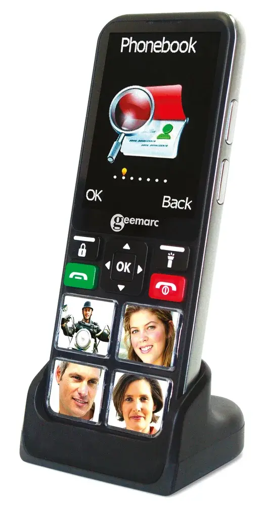 Téléphone portable sénior grand écran CL8000