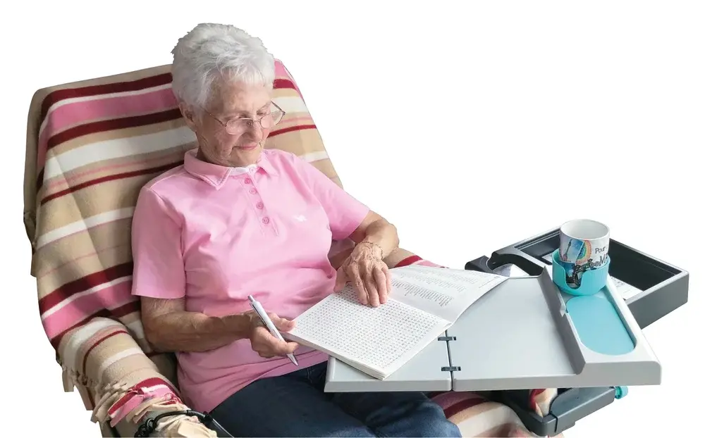 Tablette ergonomique pour fauteuil