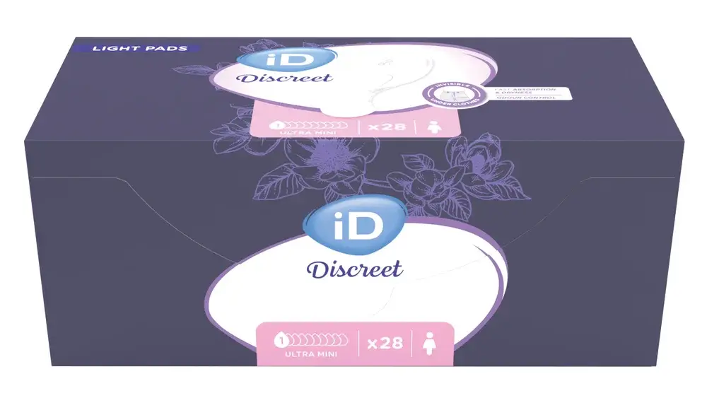 Protections fuites urinaires femme Discreet Light pads