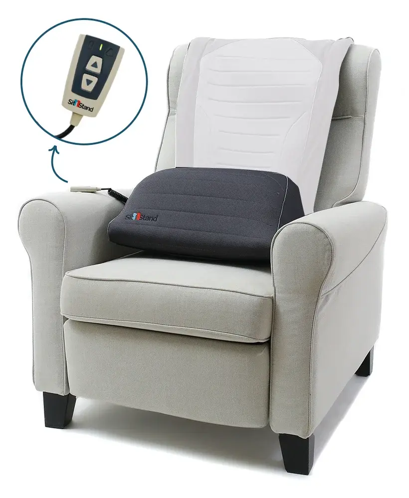 Coussin releveur de siège SitnStand compact