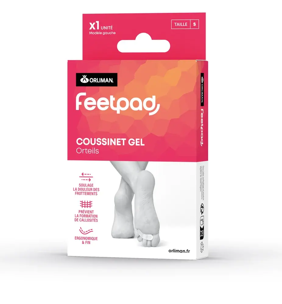 Coussinet gel orteils