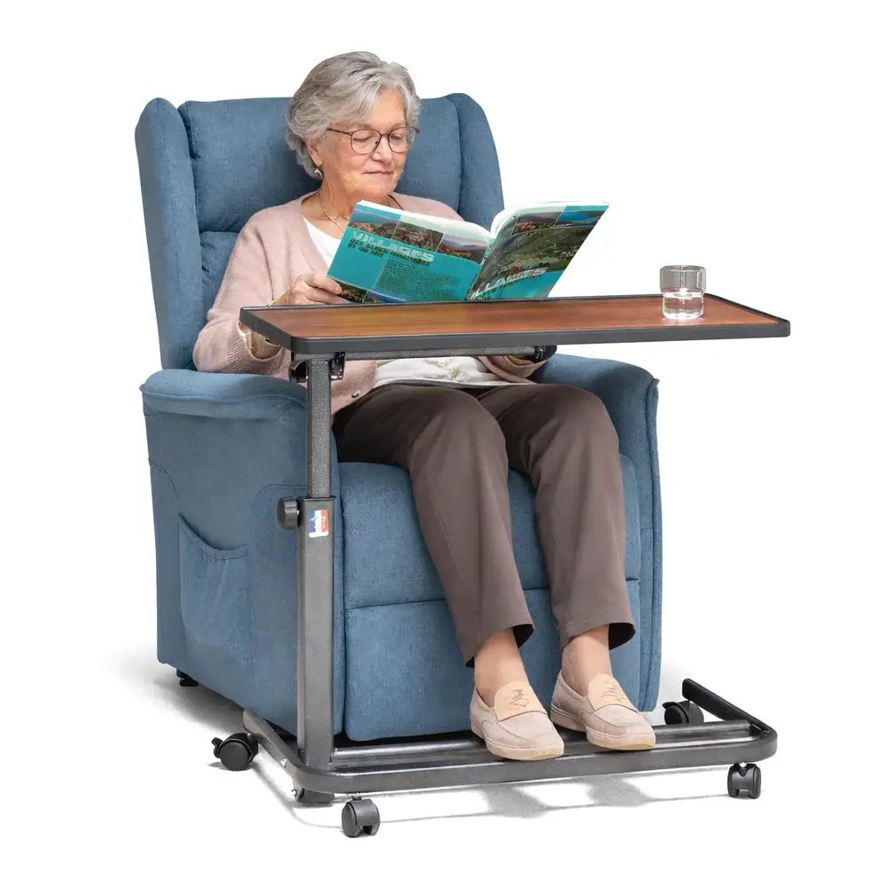 Table diffusion pour fauteuil releveur