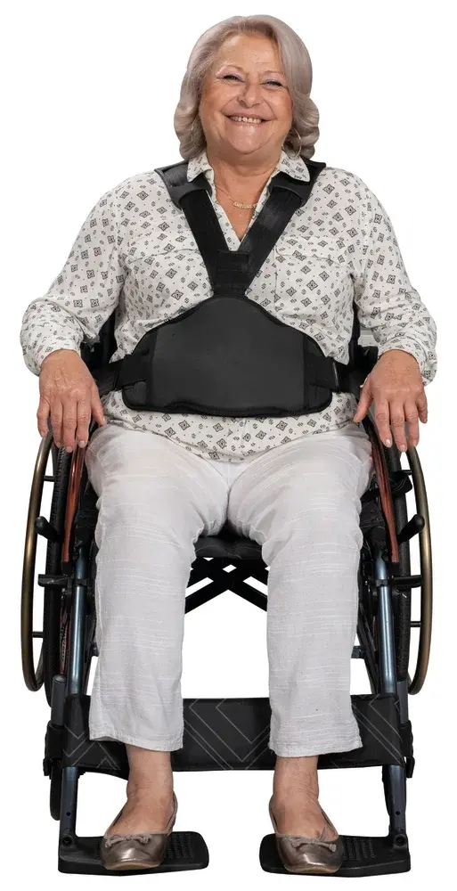 Ceintures modulables pour fauteuil roulant
