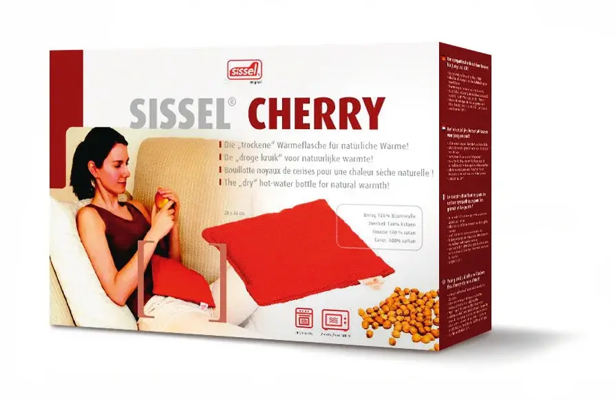 Coussin noyaux de cerise Cherry