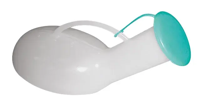 Urinal homme avec bouchon anti-renversement intégré