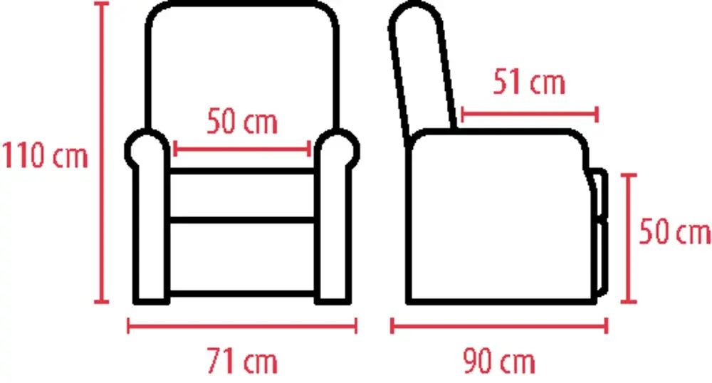 Fauteuil releveur 4 moteurs multiréglages