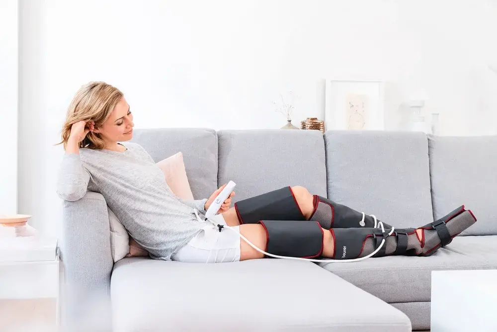 Bottes de pressothérapie cuisses et mollets