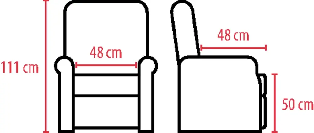Fauteuil releveur 1 moteur Move Up