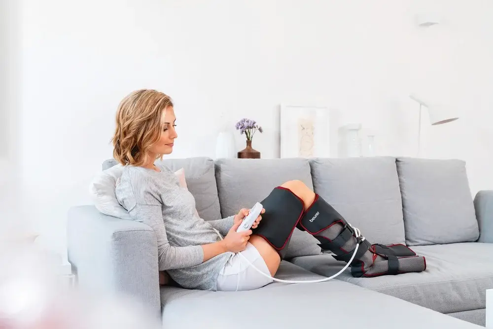 Bottes de pressothérapie cuisses et mollets