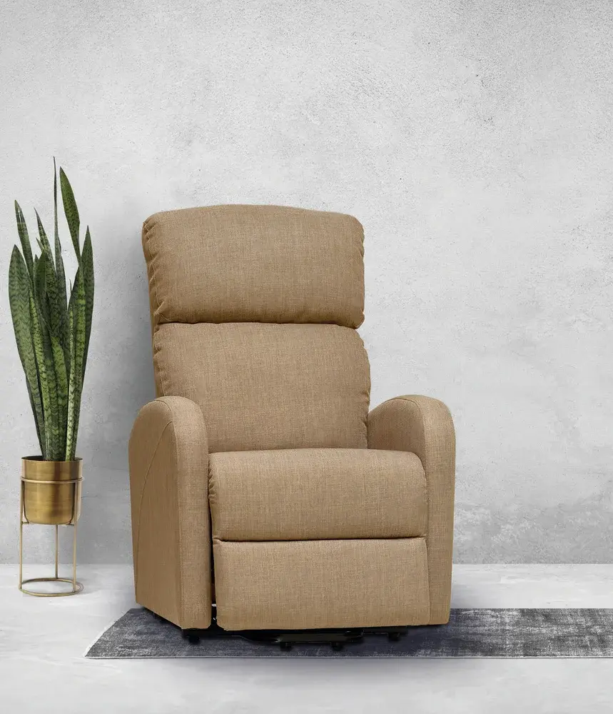 Fauteuil releveur 1 moteur Olive spécial mal de dos