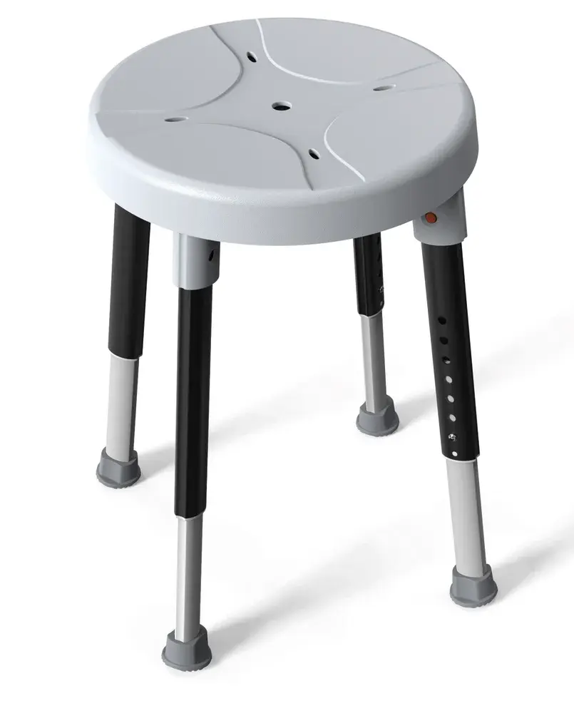 Tabouret de douche rond Esteban