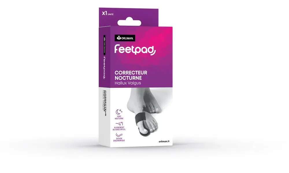 Correcteur nocturne hallux valgus