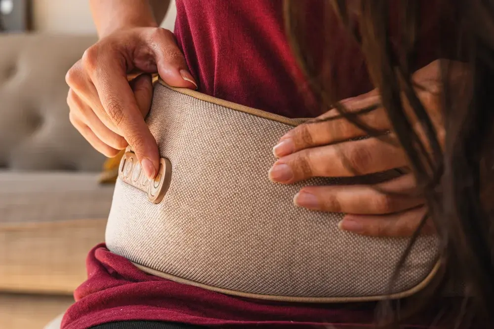 Ceinture de massage chauffante dos et ventre