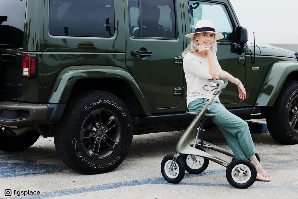 Rollator 4 roues Carbon Ultralight byACRE