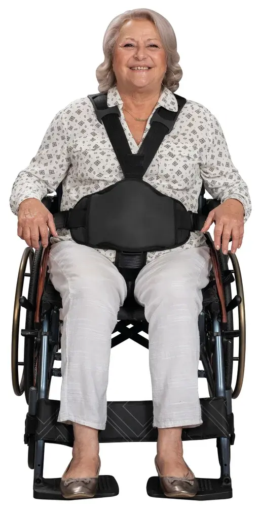 Ceintures modulables pour fauteuil roulant