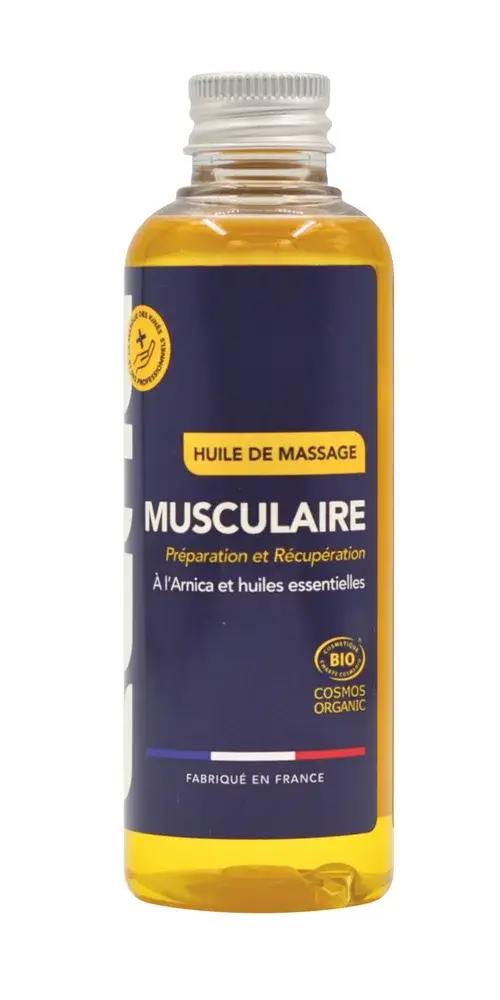 Huile de massage musculaire BIO