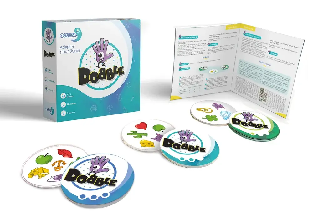 Jeu accessible Dobble