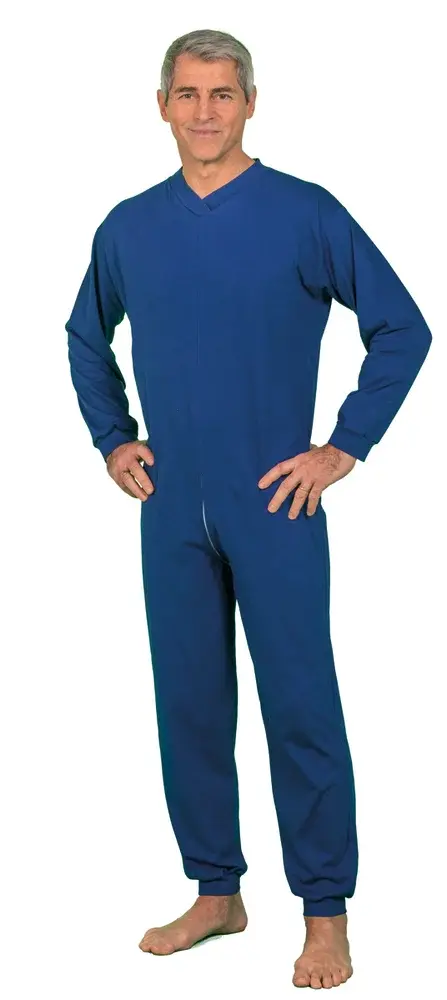 Grenouillère adulte mixte Colombes manches et jambes longues