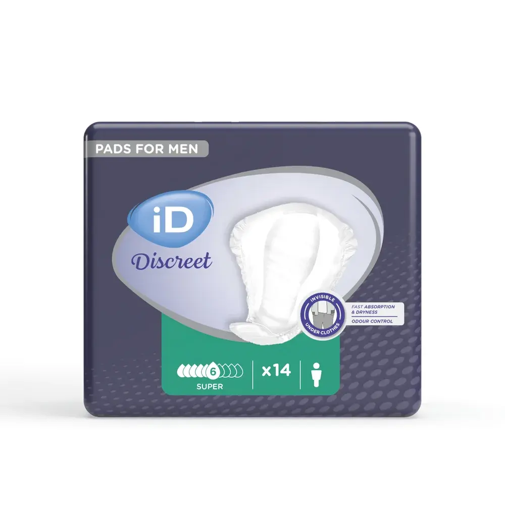 Protection urinaire homme Discreet Light pads for men
