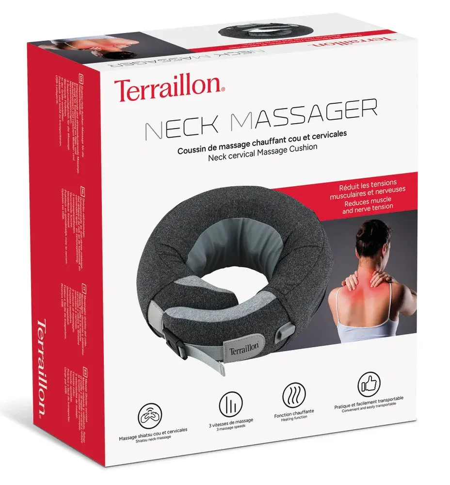Coussin de massage chauffant Neck Massager