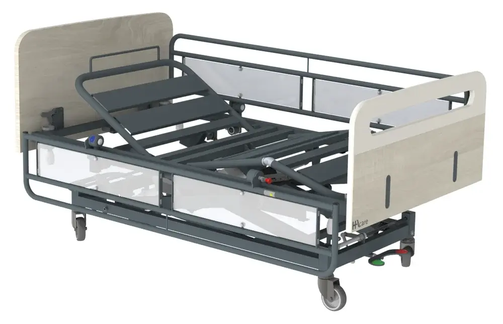 Lit médicalisé enfant XD5 Bambino dosserets bois