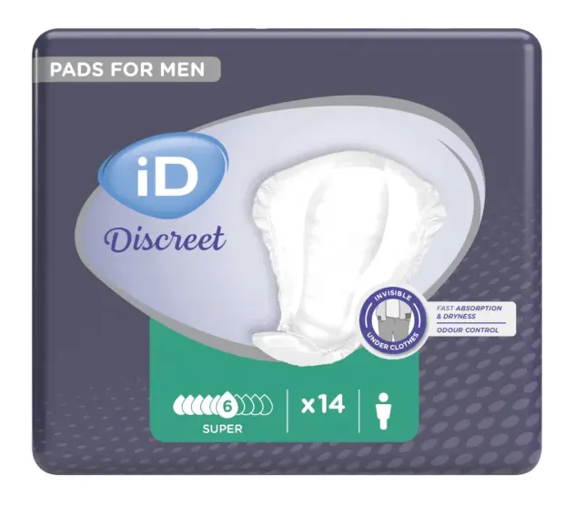 Produit Protection urinaire homme Discreet Light pads for men Image