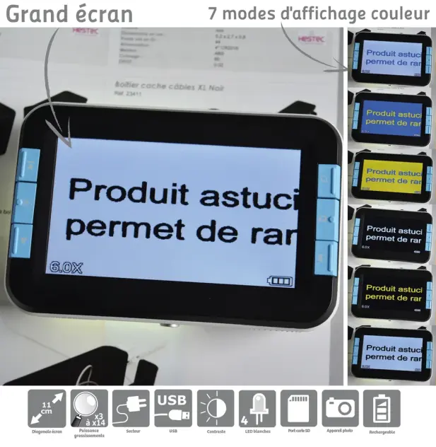 Produit Loupe électronique Memorys Image
