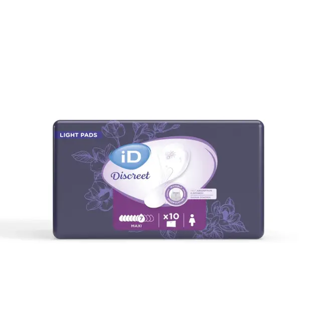 Produit Protections fuites urinaires femme Discreet Light pads Image