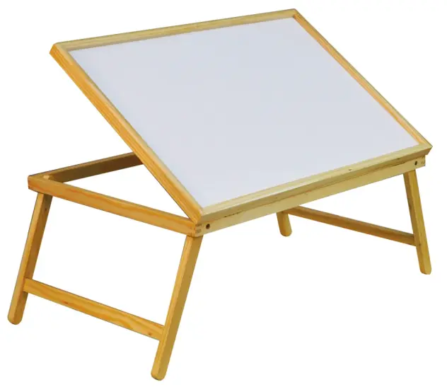 Produit Plateau de lit médicalisé en bois pliable et inclinable Image