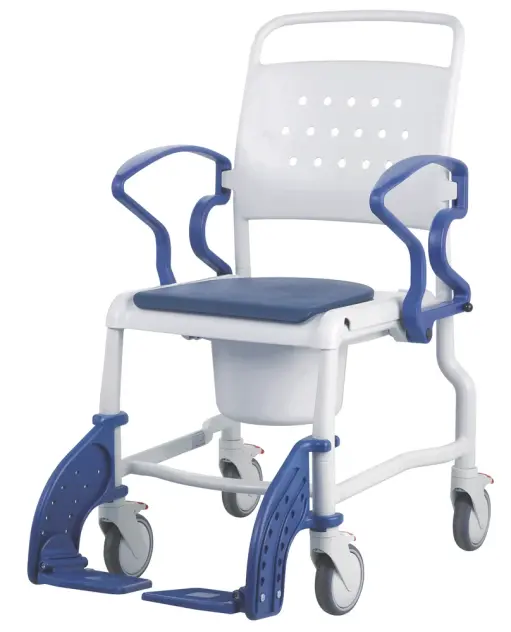 Produit Chaise de douche sur roues Bonn avec assise percée Image