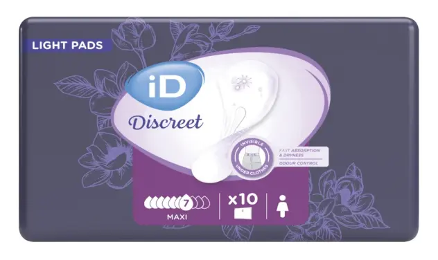 Produit Protections fuites urinaires femme Discreet Light pads Image