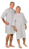 Vignette - Chemise facile à enfiler pour patient