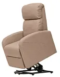 Vignette - Fauteuil releveur 1 moteur Olive spécial mal de dos