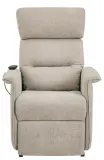 Vignette - Fauteuil releveur 1 moteur New Bergen