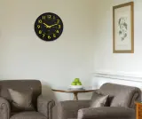 Vignette - Horloge contraste silencieuse 40 cm