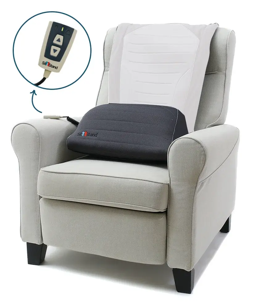 Coussin releveur de siège SitnStand compact