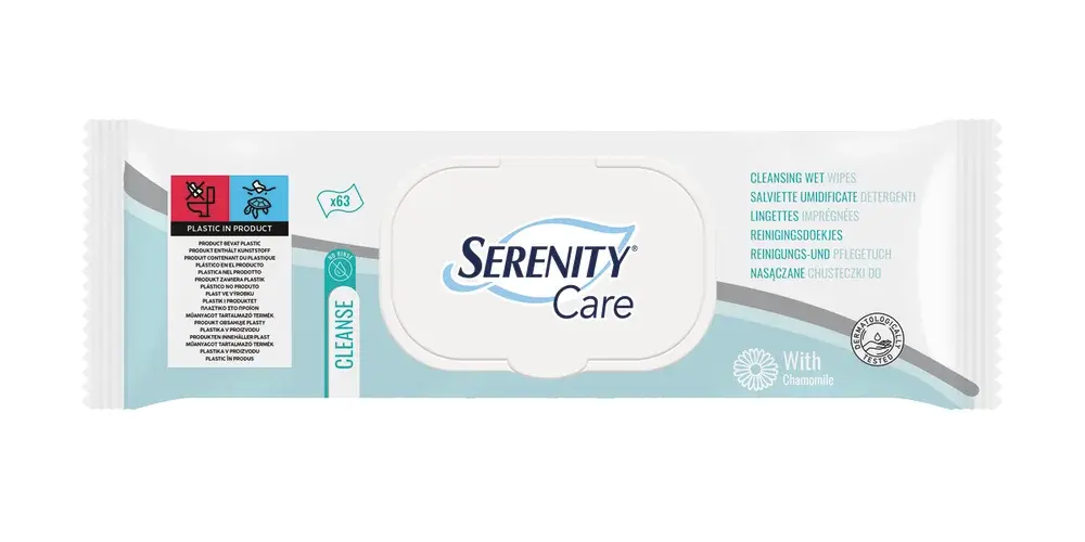 Lingettes nettoyantes Care