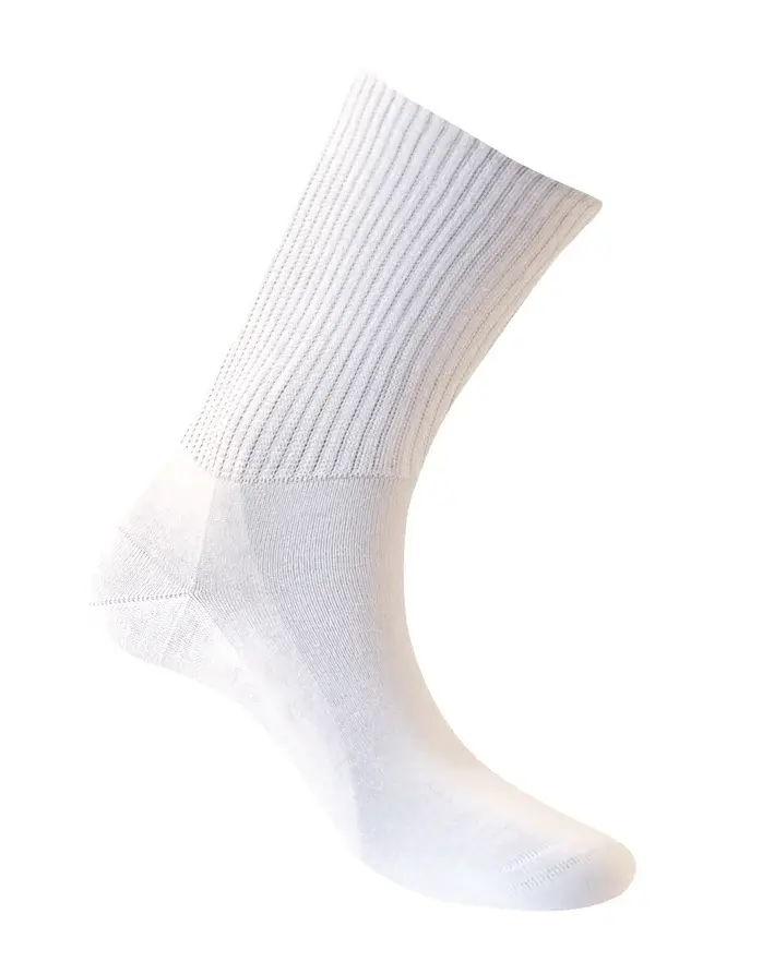 Mi-chaussettes pour diabétiques