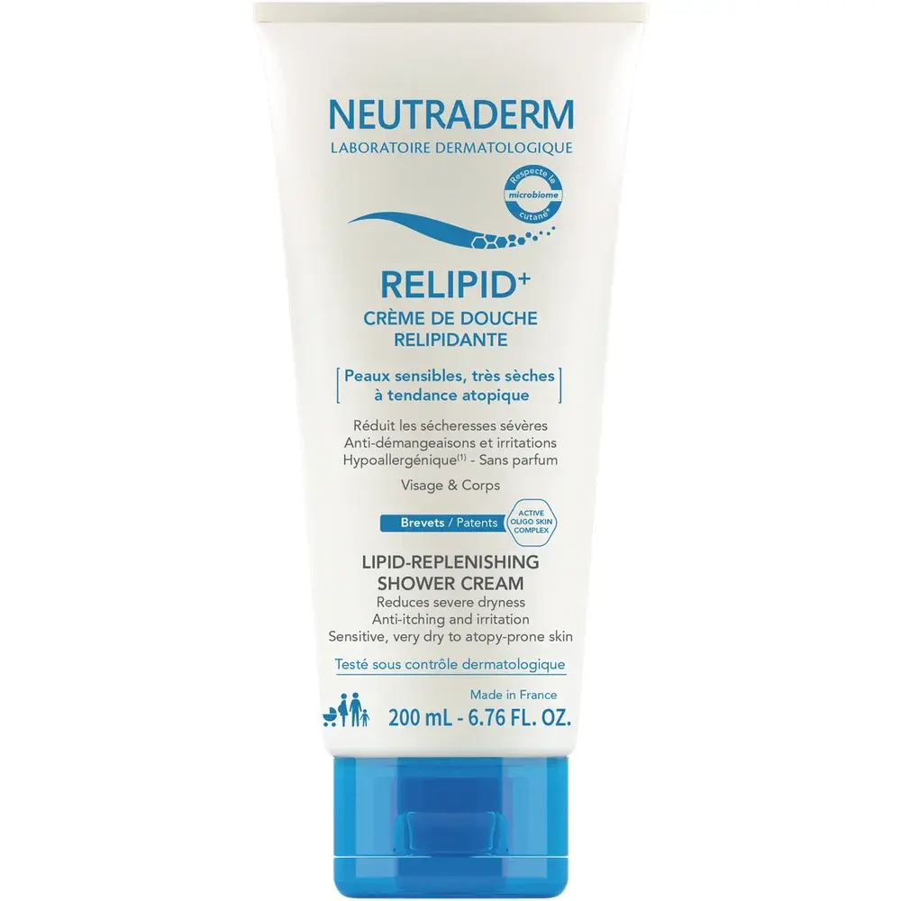 Crème de douche relipidante NEUTRADERM Relipid+