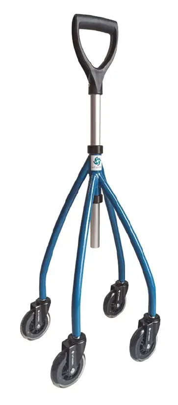 Wheeleo rollator à une main