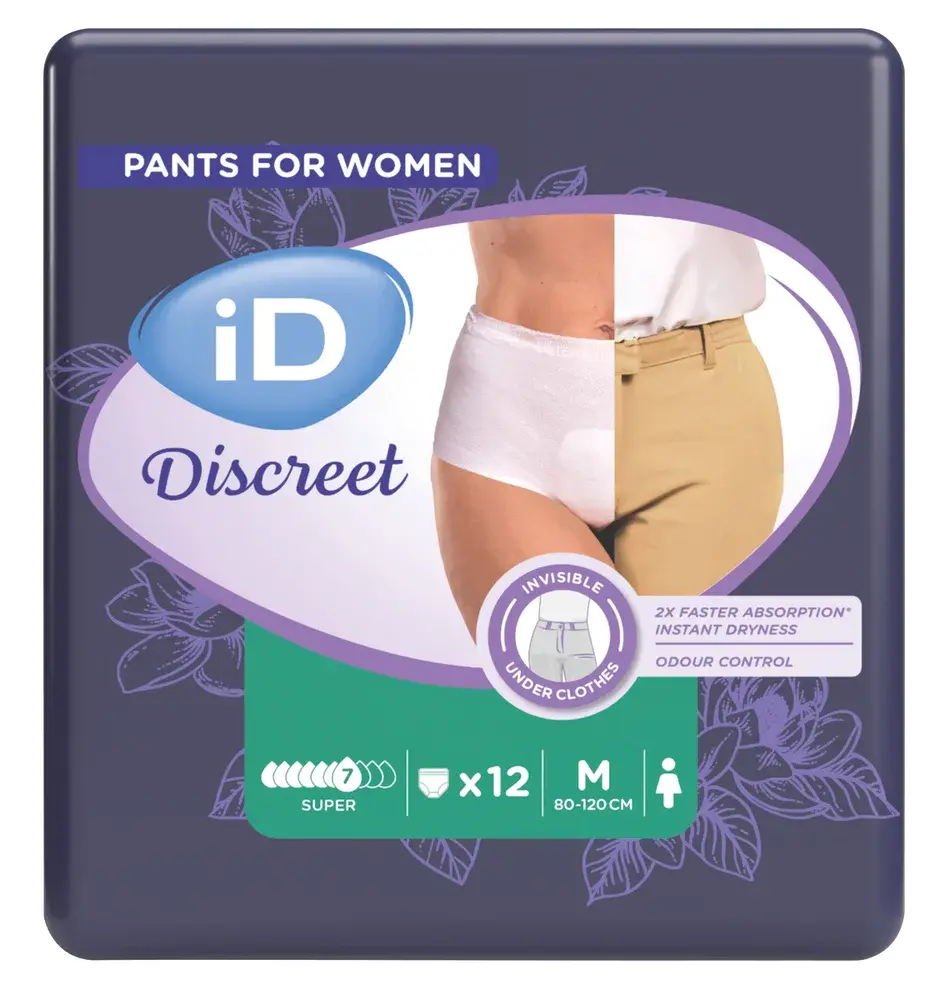 Protections fuites urinaires femme Discreet Pants