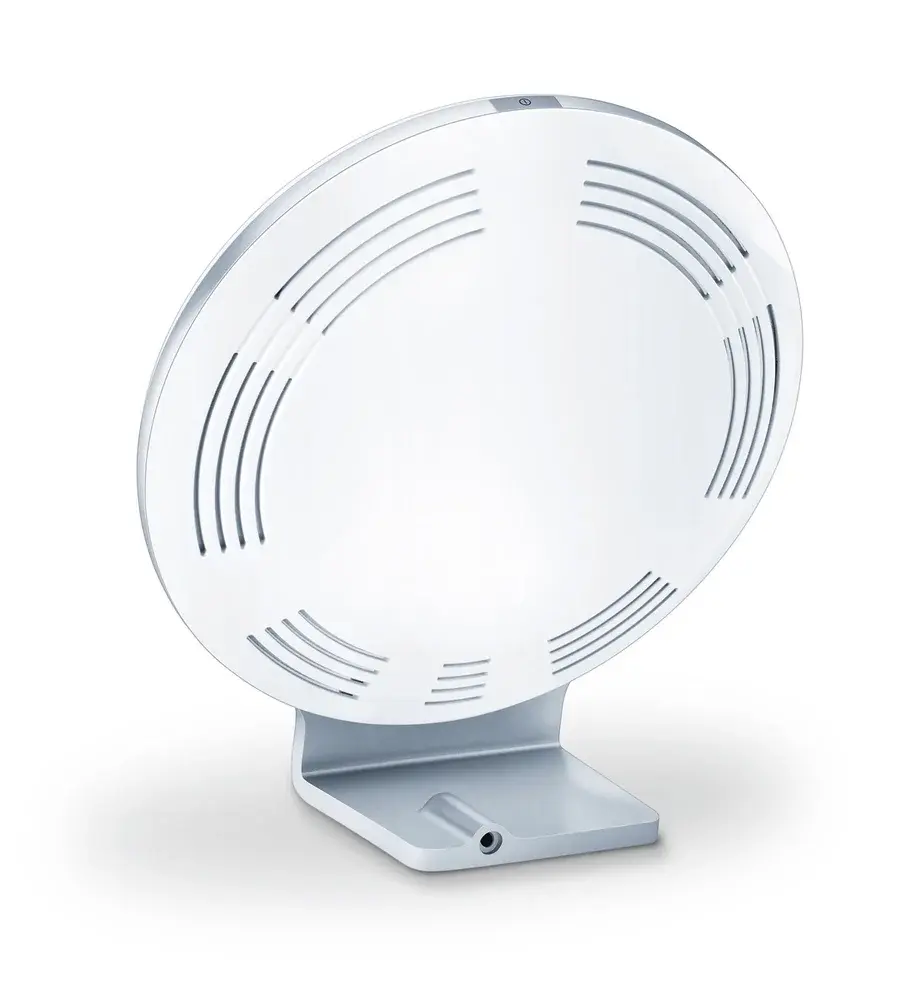 Lampe de luminothérapie compact ronde